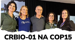 O CRBio-01 esteve presente na COP15 da CMS, um dos principais eventos globais voltados &agrave; conserva&ccedil;&atilde;o das esp&eacute;cies migrat&oacute;rias